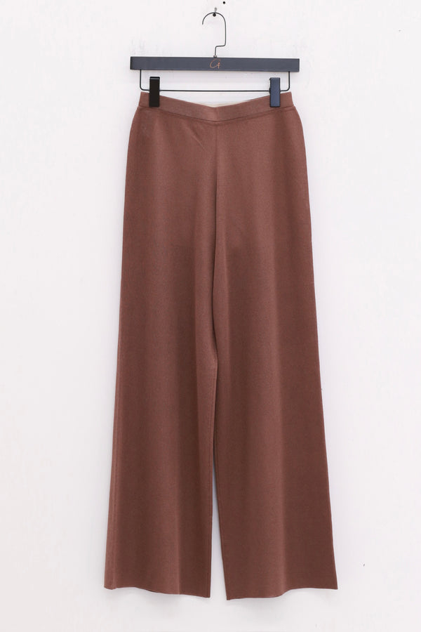 SWAYING 25 Early Autumn Knit Straight Casual Pants SW-SW25PF3B12C3-QZ Light Brown